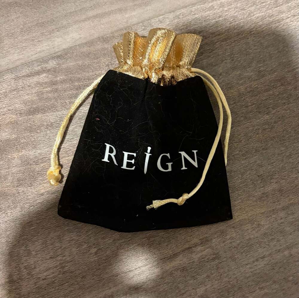 Reign Chains Achilles Double Pendant Necklace Silver